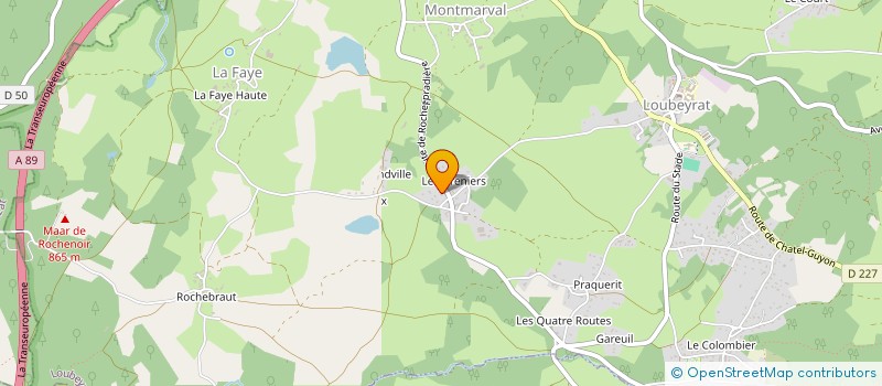 localisation de l'entreprise FORMA CONSULT  LOUBEYRAT