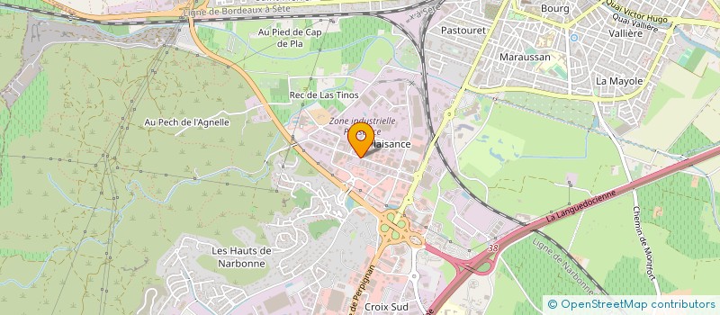 localisation de l'entreprise FORMA CONSULT à NARBONNE