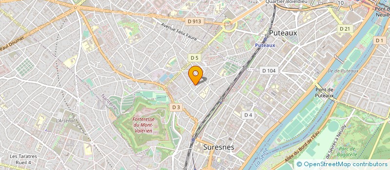 localisation de l'entreprise FORMA CONSULTANTS à SURESNES
