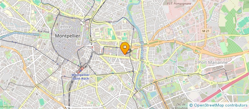 localisation de l'entreprise FORMA D'OC à MONTPELLIER