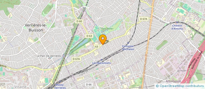 localisation de l'entreprise FORMA'DJAS à ANTONY