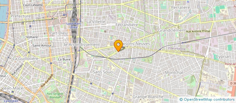 localisation de l'entreprise FORMA DOC  LYON