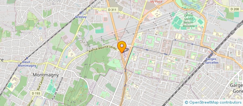 localisation de l'entreprise FORMA DOM 95  SARCELLES