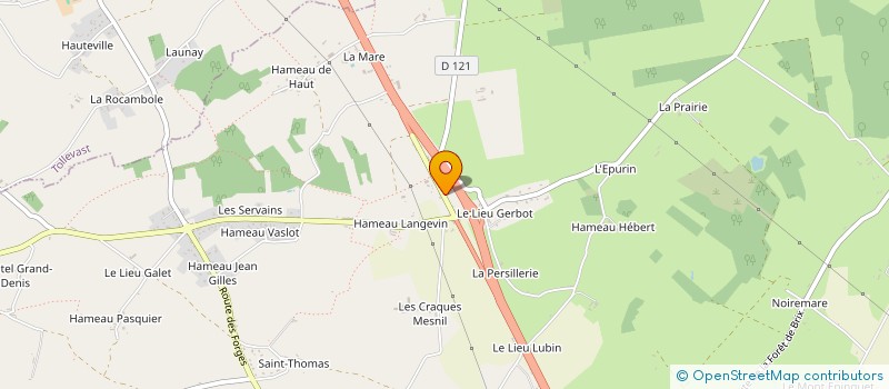 localisation de l'entreprise FORMA'LAIT  BRIX