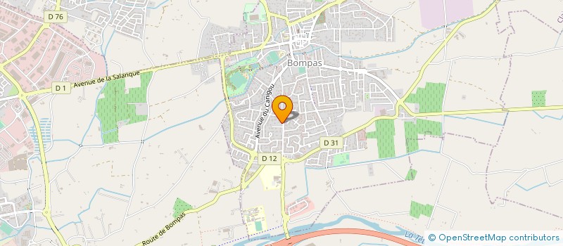 localisation de l'entreprise FORMA'LOC  BOMPAS