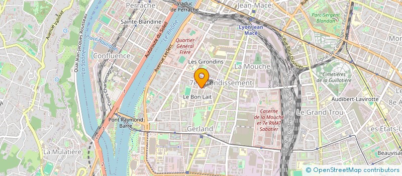 localisation de l'entreprise FORMA PAIE CONSULTING à LYON