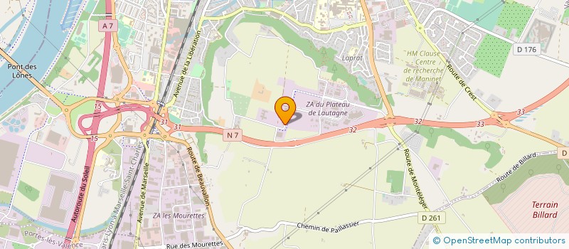 localisation de l'entreprise FORMA PAYE à VALENCE