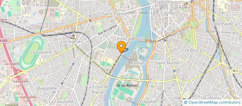 localisation de l'entreprise FORMA PLUS à TOULOUSE