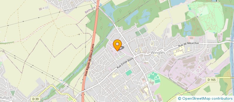 localisation de l'entreprise FORMA PRO  WINGLES