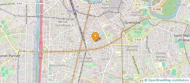 localisation de l'entreprise FORMA PRO à GRENOBLE