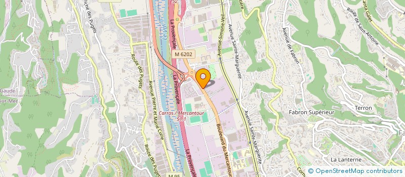 localisation de l'entreprise FORMA SECURITE à NICE