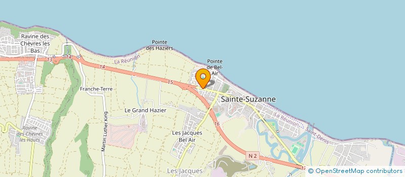 localisation de l'entreprise FORMA SECURITE ROUTIERE à SAINTE-SUZANNE