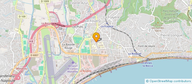 localisation de l'entreprise FORMA STUDIO à CANNES