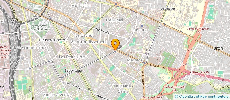 localisation de l'entreprise FORMA-SUP LYON à LYON