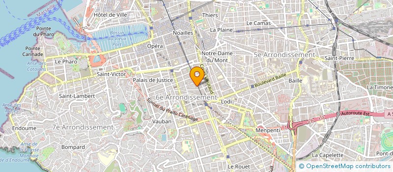 localisation de l'entreprise FORMA-SUR  MARSEILLE