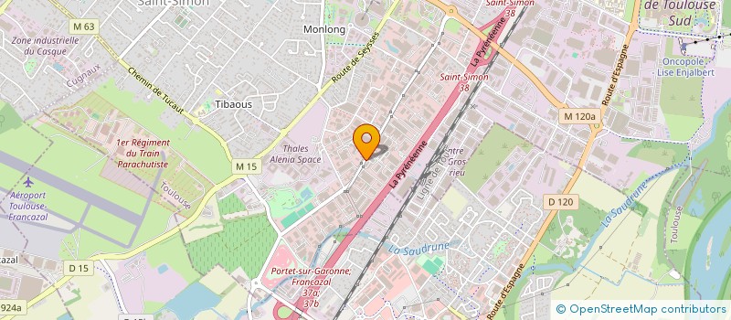 localisation de l'entreprise FORMA SWED  TOULOUSE