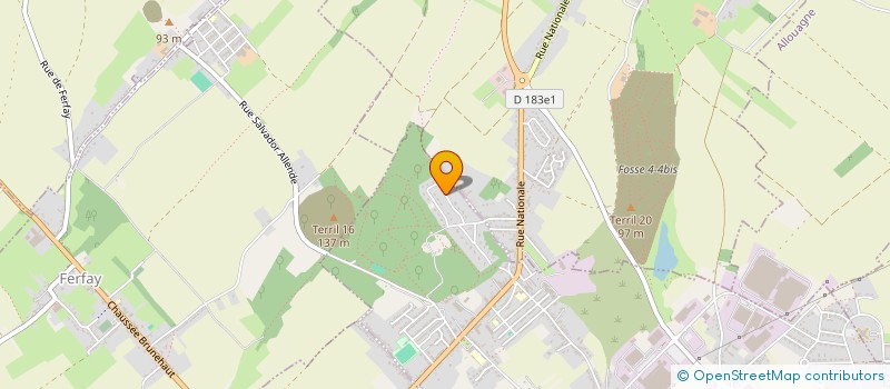 localisation de l'entreprise FORMA'VAL  AUCHEL