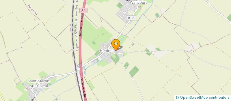 localisation de l'entreprise FORMA2I  HENINEL