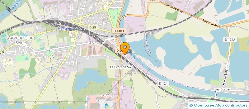 localisation de l'entreprise FORMA4  VARENNES-SUR-SEINE