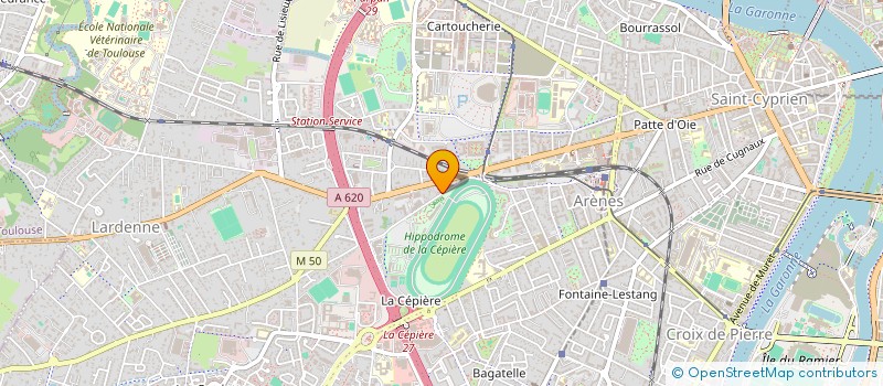 localisation de l'entreprise FORMABAT & BETON à TOULOUSE