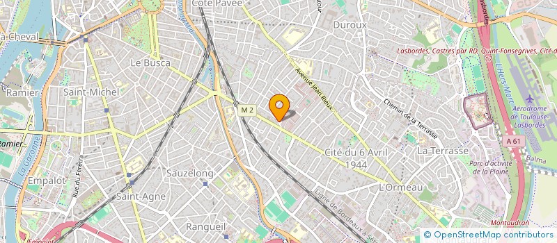 localisation de l'entreprise FORMABAT31 à TOULOUSE