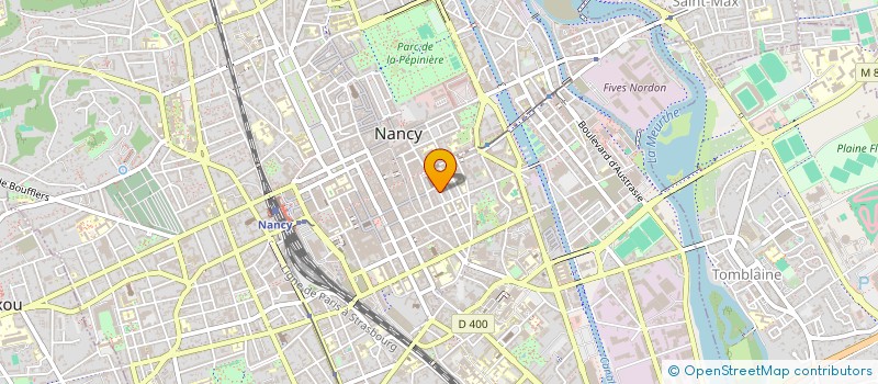 localisation de l'entreprise FORMABILIS à NANCY
