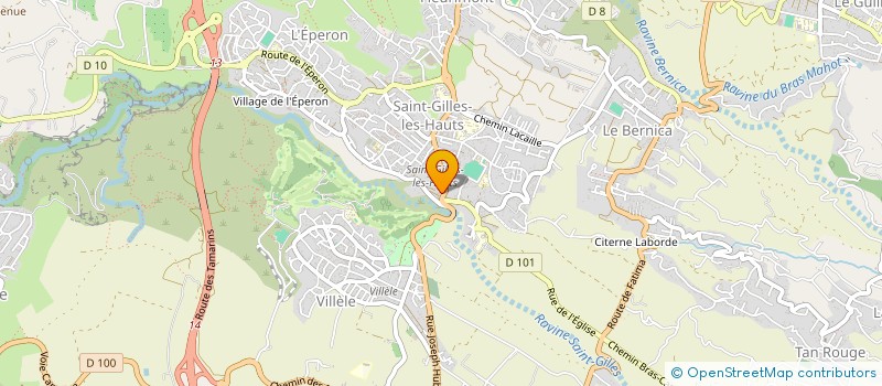 localisation de l'entreprise FORMACADRE à SAINT-PAUL