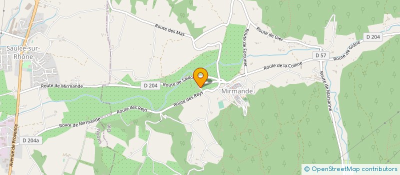 localisation de l'entreprise FORMACAN à MIRMANDE