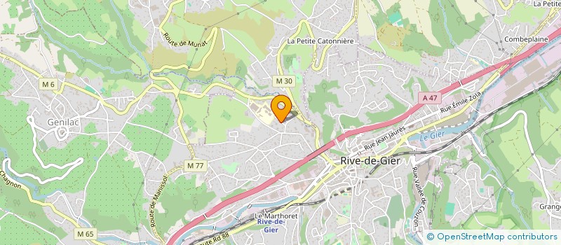 localisation de l'entreprise FORMACE-CHRONO à RIVE-DE-GIER