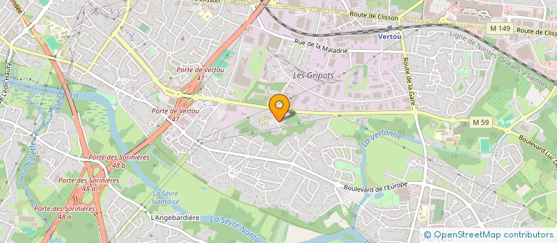 localisation de l'entreprise FORMACEANE  VERTOU