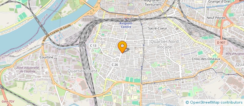 localisation de l'entreprise FORMACHANCE  AVIGNON