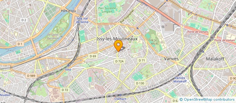 localisation de l'entreprise FORMACHOICE à ISSY-LES-MOULINEAUX