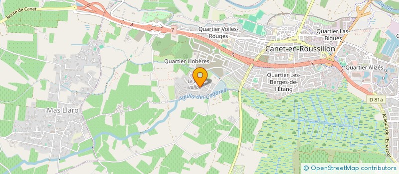 localisation de l'entreprise FORMACIVIS  CANET-EN-ROUSSILLON