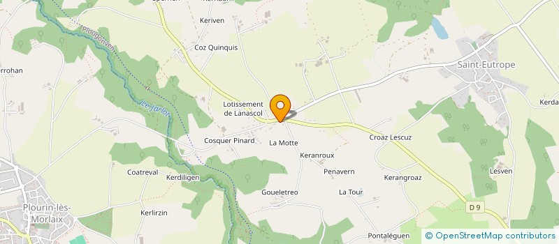 localisation de l'entreprise FORMACO  PLOUGONVEN