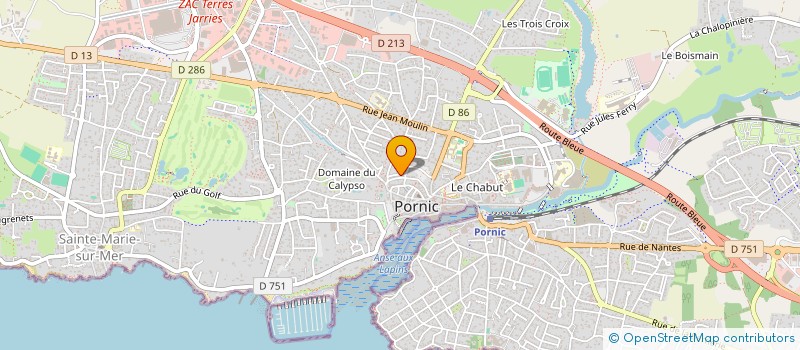 localisation de l'entreprise FORMACO  PORNIC