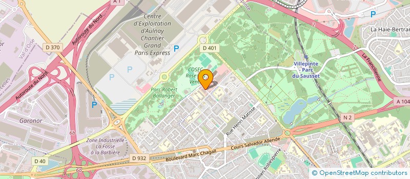localisation de l'entreprise FORMACOM à AULNAY-SOUS-BOIS