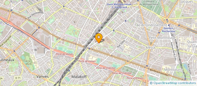 localisation de l'entreprise FORMACOM ET ASSOCIES à BAGNEUX