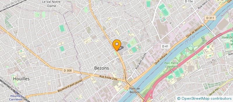 localisation de l'entreprise FORMACONCEPT à BEZONS