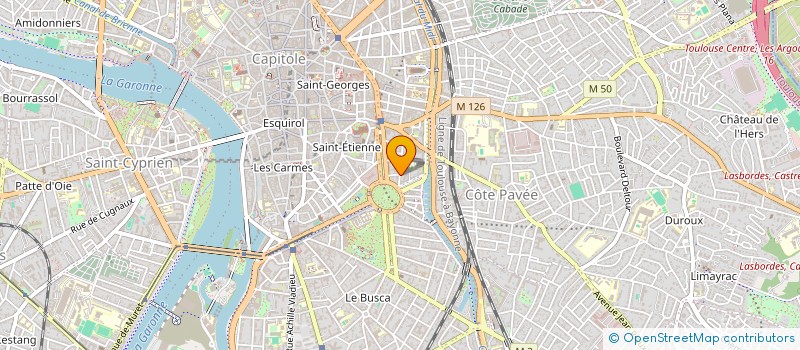 localisation de l'entreprise FORMACT à TOULOUSE