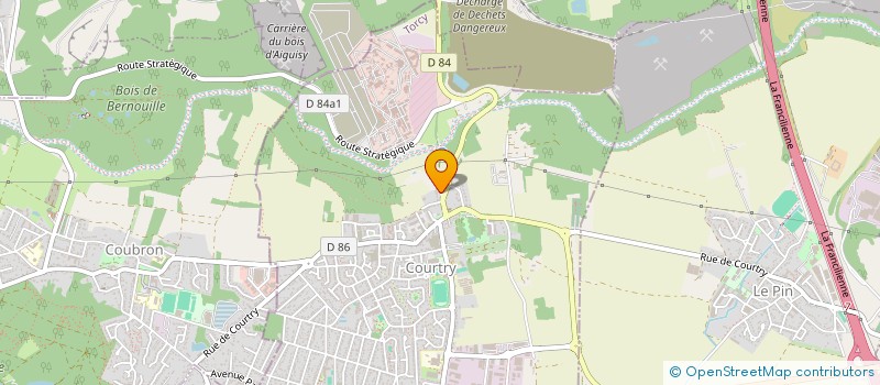 localisation de l'entreprise FORMACTIF à COURTRY