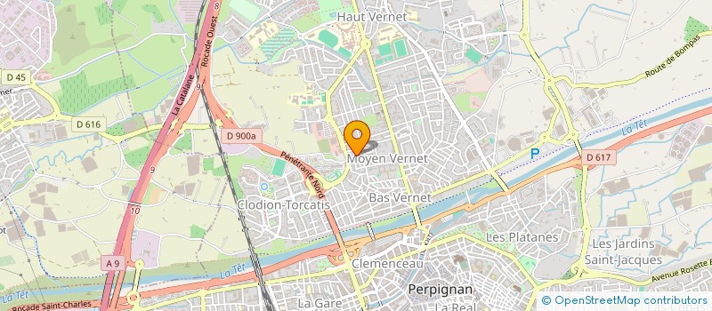 localisation de l'entreprise FORMACTION à PERPIGNAN