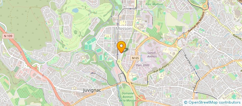localisation de l'entreprise FORMACTION à MONTPELLIER