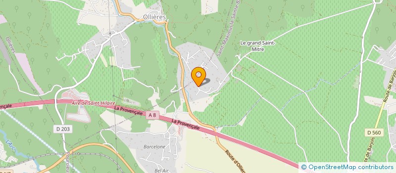 localisation de l'entreprise FORMACTION à SAINT-MAXIMIN-LA-SAINTE-BAUME