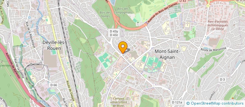 localisation de l'entreprise FORMACTION CONSEILS à MONT-SAINT-AIGNAN