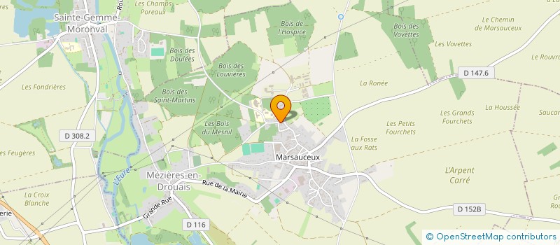 localisation de l'entreprise FORMACTION FRANCE à MEZIERES-EN-DROUAIS