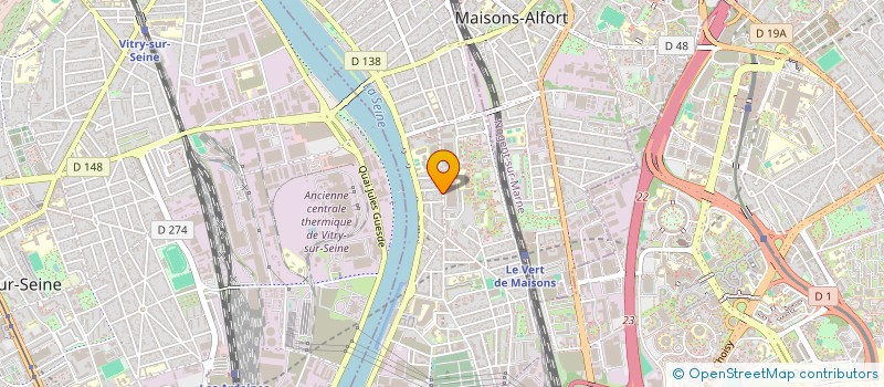 localisation de l'entreprise FORMACTIONS  ALFORTVILLE