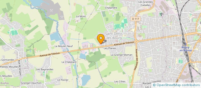 localisation de l'entreprise FORMAD CONSULTING à SAINT-DENIS-LES-BOURG
