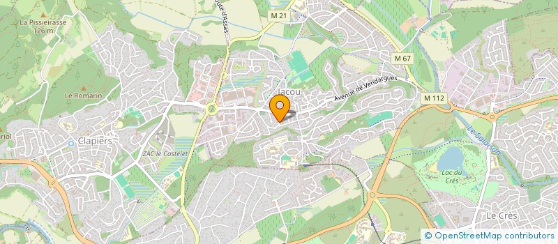 localisation de l'entreprise FORMAD ENVIRONNEMENT à JACOU