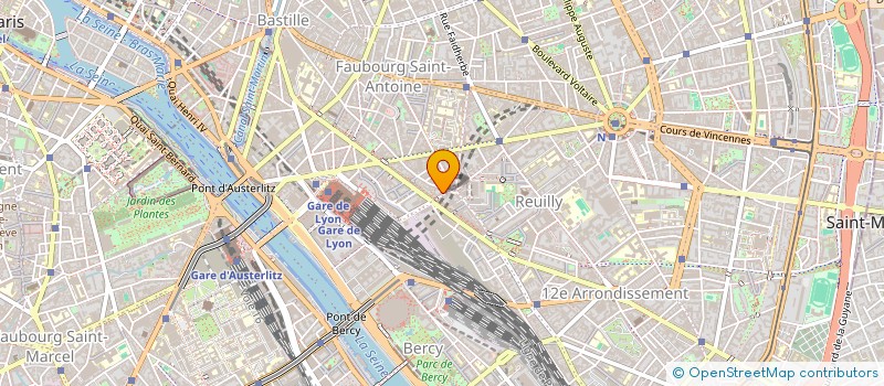 localisation de l'entreprise FORMADEV  PARIS