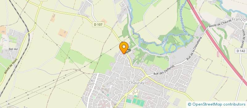 localisation de l'entreprise FORMADIEM à CHAURAY